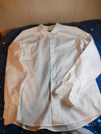 camicia bianca Benetton 13/14 anni