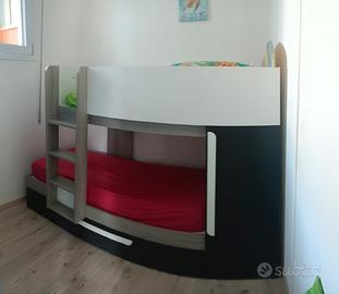 Letto a castello 3 posti