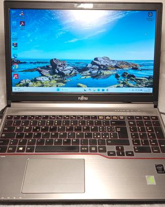 Notebook pc portatile fujitsu lifebook E754