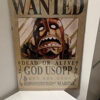 poster one piece god usopp 30x40