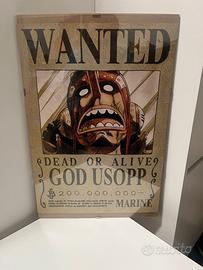 poster one piece god usopp 30x40