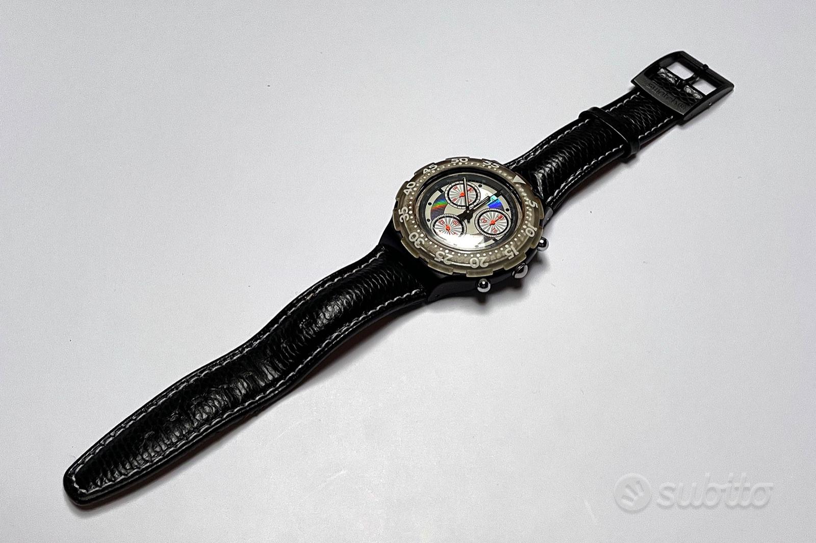 Orologio Swatch, Mod. Black Rudder - Abbigliamento e Accessori In ...