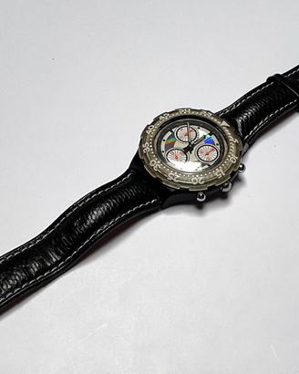 Orologio Swatch, Mod. Black Rudder