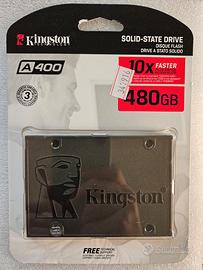 SSD Kingston A400 480GB SATA 3 - Nuovo