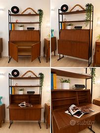 Libreria Secretaire stile svedese vintage
