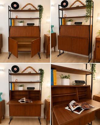 Libreria Secretaire stile svedese vintage