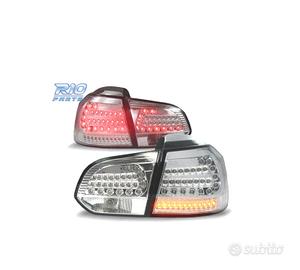 FANALI PER VOLKSWAGEN VW GOLF 6 08-12 FULL LED CRO