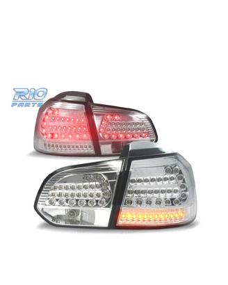 FANALI PER VOLKSWAGEN VW GOLF 6 08-12 FULL LED CRO