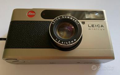 Leica Minilux Summarit 40mm f/2.4, compatta analog