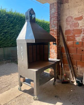 Bbq - caminetto a legna