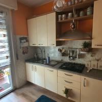 cucina dotata con elettrodomestici 