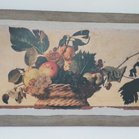 Quadro su pietra refrattaria