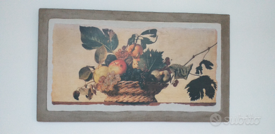 Quadro su pietra refrattaria