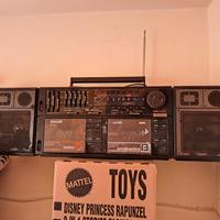 Radio Stereo Cassette Philips Vintage Anni 80