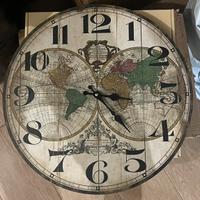 Orologio da Parete Vintage Mappamondo antico