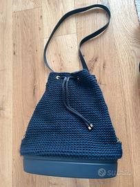 Zaino O bag Tote effetto lana