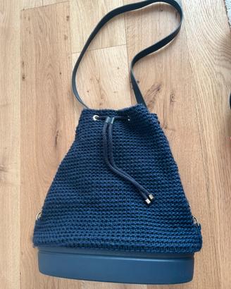Zaino O bag Tote effetto lana