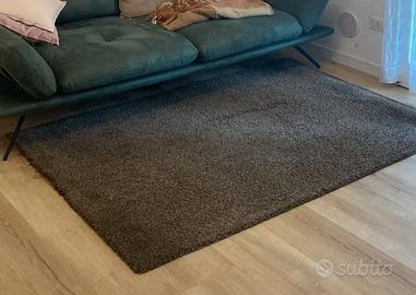Tappeto pelo corto, marrone, 133x195 cm