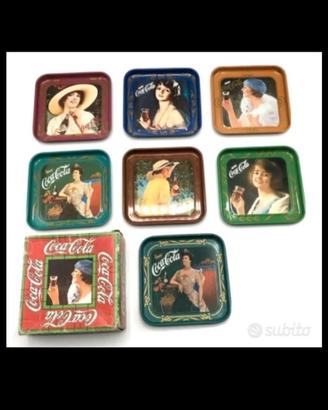 6 sottobicchieri cocacola  con scatola originale  