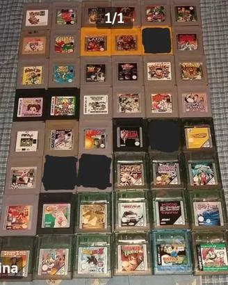 Giochi per Gameboy, Gameboy Color (SOLO CARTUCCE) 