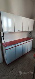 Mettitutto originale anni '60 - formica rossa