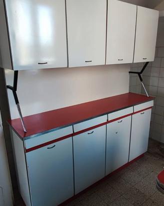 Mettitutto originale anni '60 - formica rossa