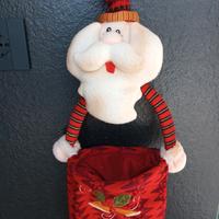 Pupazzo natalizio porta dolci