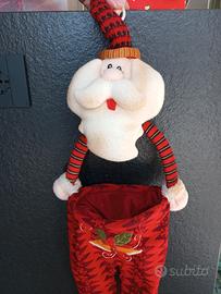 Pupazzo natalizio porta dolci