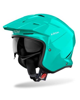 AIROH Casco Jet Kombakt - Color - Acquamarine