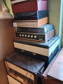 giradischi e radio anni 30