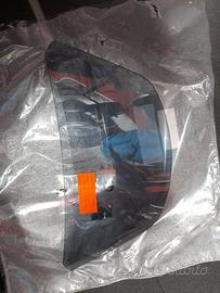Carena coprimanubrio Batwing con parabrezza adatto