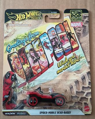 Hot whells Spider-Mobile Dead-Buggy