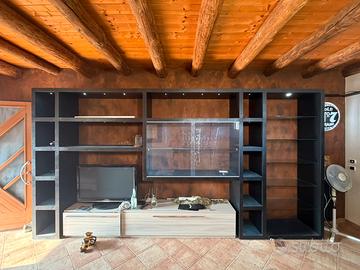 Mobile soggiorno moderno- esposizione-design-