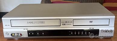 Lettore DVD/VHS combo Watt Radio SLT6600