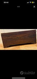 Baule/cassapanca in legno Vintage-