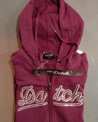 Felpa ragazza donna c/capp. DATCH MIS. "M" - NUOVA