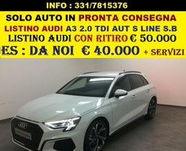 AUDI A3 2.0 TDI AUT S,B S LINE NEW VARIE