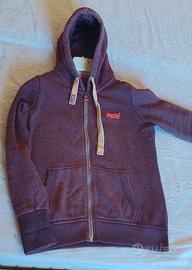 Felpa Superdry, Tg S uomo, Tg M donna 
