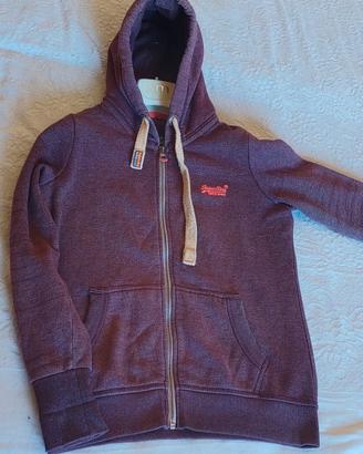 Felpa Superdry, Tg S uomo, Tg M donna 