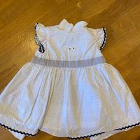 vestito chicco bambina double face 12 mesi