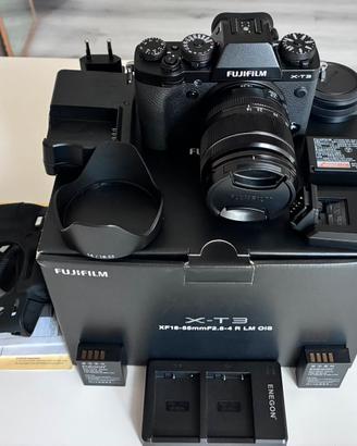 Fujifilm X -T3 +18-55  originale Italia
