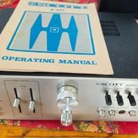 Amplificatore hifi Scott a417