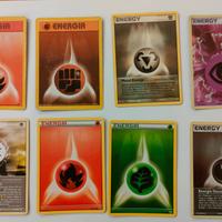 Carte Pokémon ENERGIA/ENERGY. 