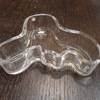 Ciotola Alvar Aalto in vetro trasparente