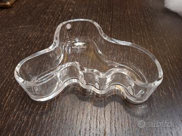 Ciotola Alvar Aalto in vetro trasparente