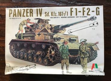 GERMAN PANZER KAMPFWAGEN IV F1/F2/G - italeri