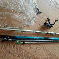 Set canna da pesca bolognese Shimano e accessori