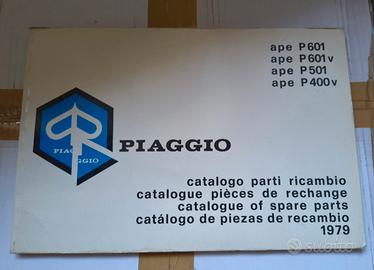 Catalogo parti di ricambio Ape Piaggio 1979