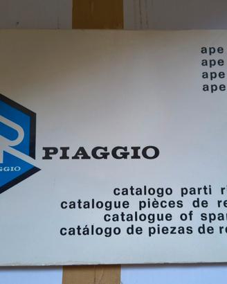 Catalogo parti di ricambio Ape Piaggio 1979