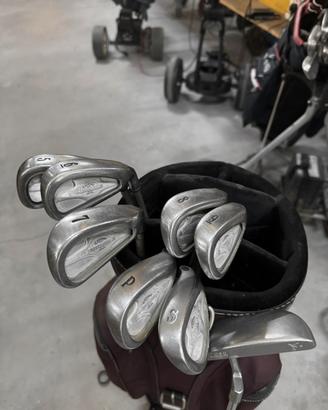 Callaway Steelhead X-14 Set Ferri + Putter donna